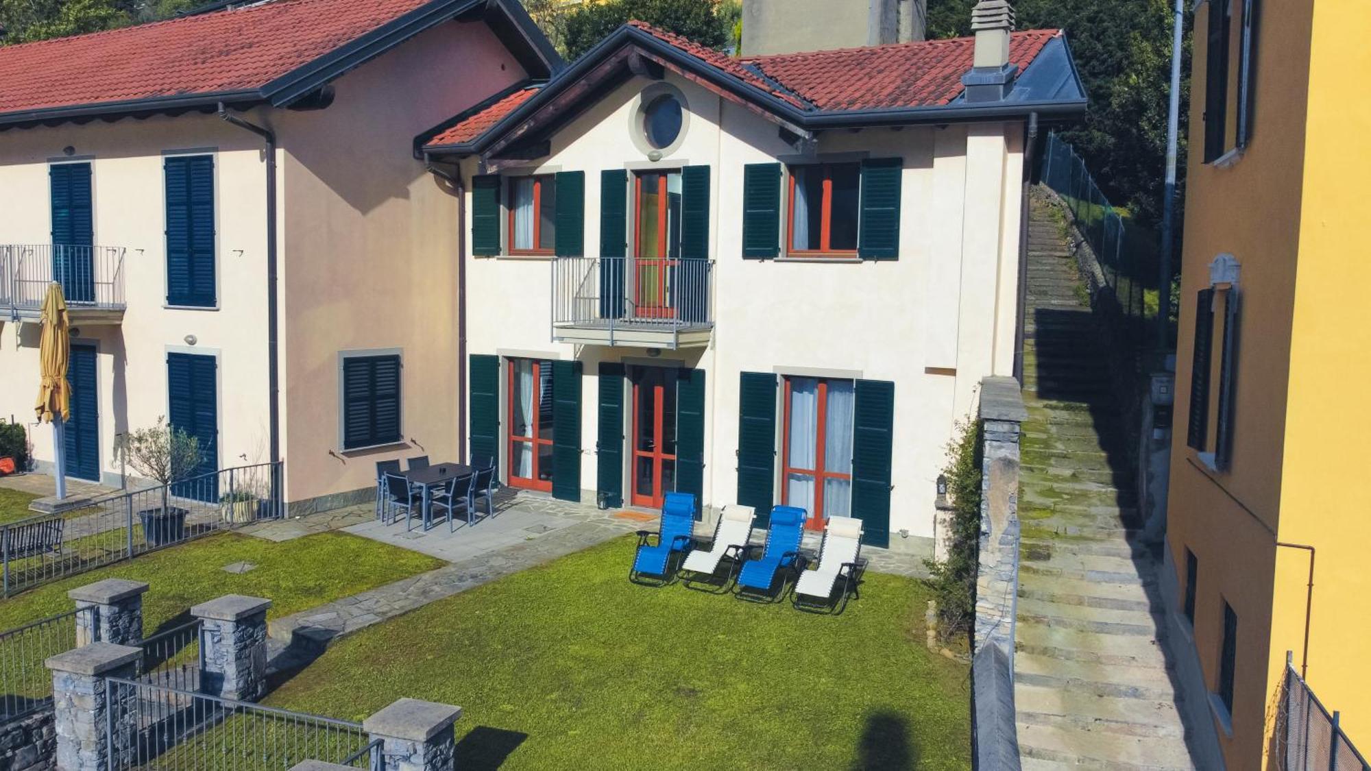 Villa Luminosa Laglio - Private Parking, Garden Exterior foto