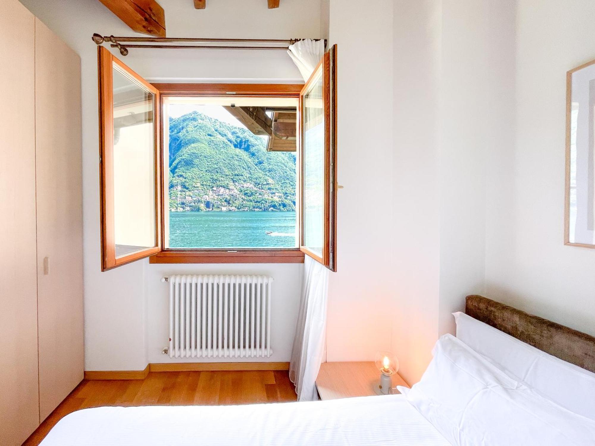 Villa Luminosa Laglio - Private Parking, Garden Exterior foto
