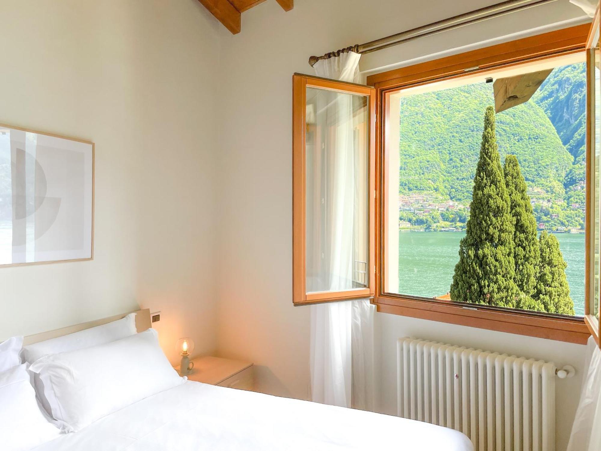 Villa Luminosa Laglio - Private Parking, Garden Exterior foto