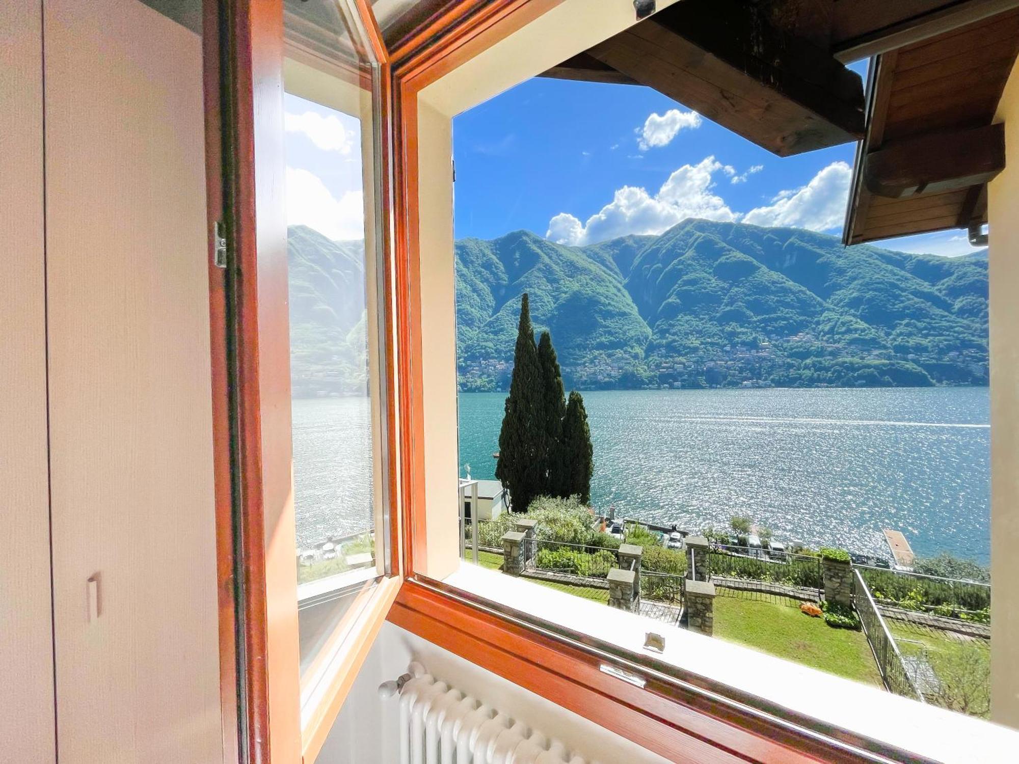 Villa Luminosa Laglio - Private Parking, Garden Exterior foto
