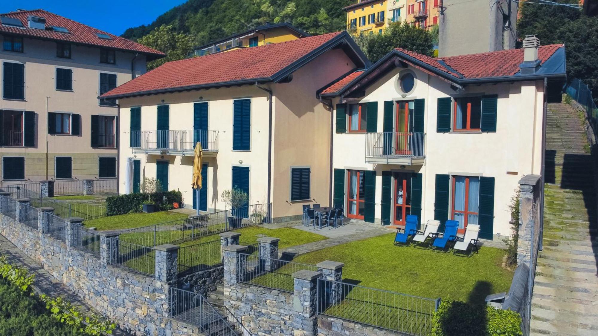 Villa Luminosa Laglio - Private Parking, Garden Exterior foto