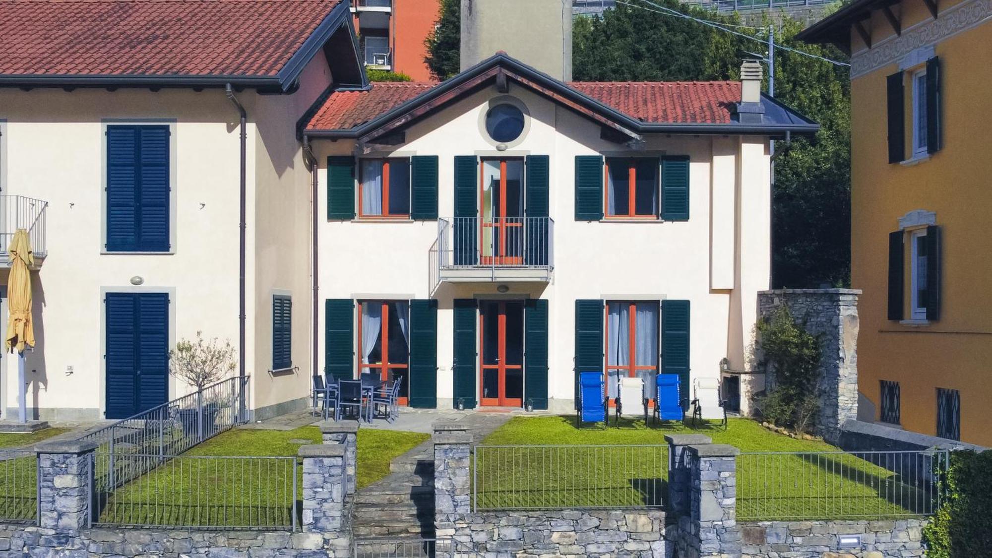 Villa Luminosa Laglio - Private Parking, Garden Exterior foto