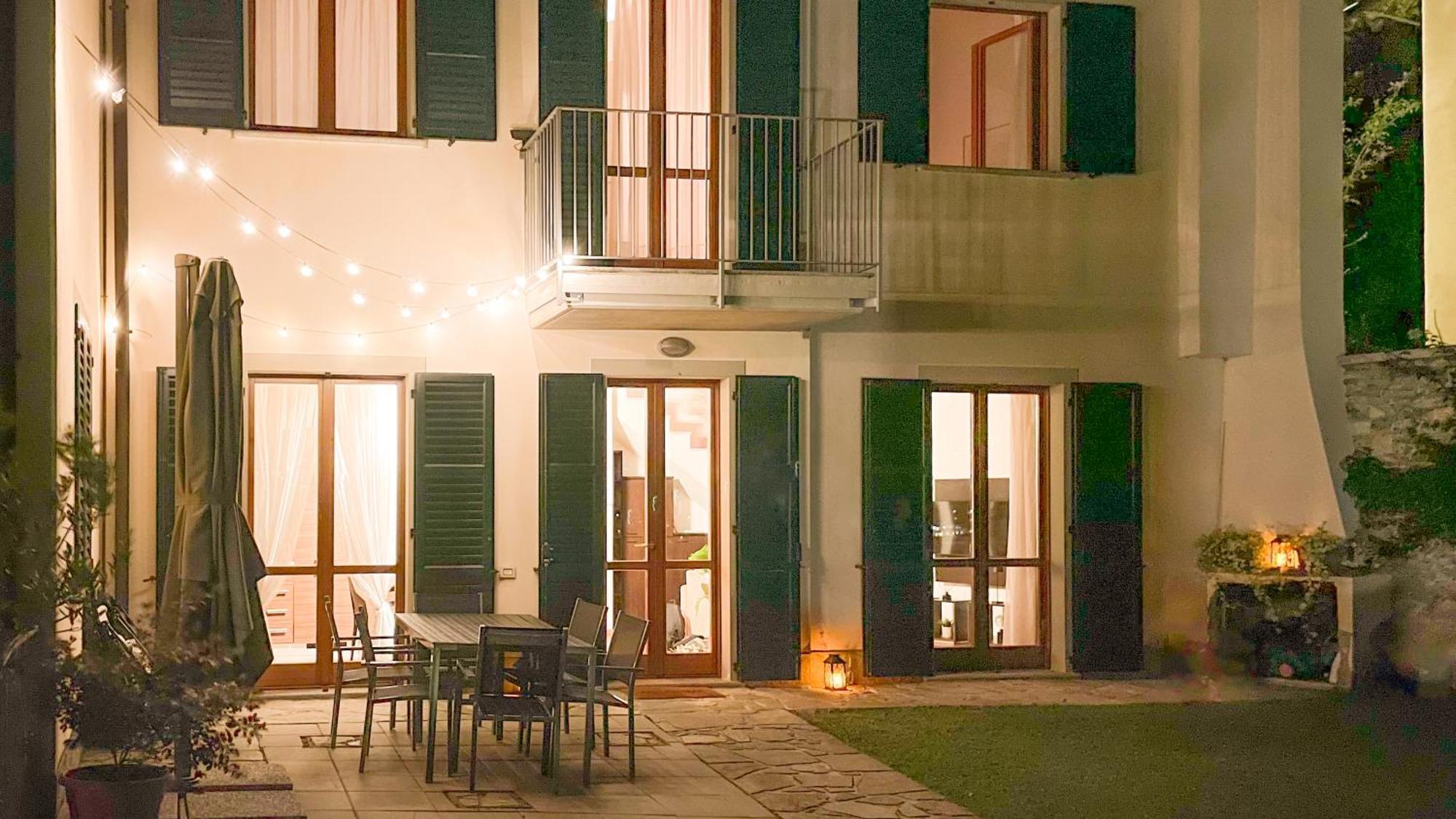 Villa Luminosa Laglio - Private Parking, Garden Exterior foto